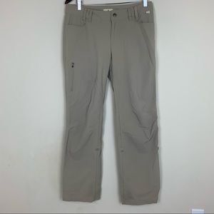Ascend Womens Khaki Hiking Pants Size 